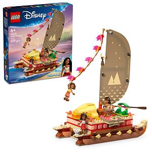 LEGO® Disney Princess 43270 Vaiana a dobrodružství na kánoi