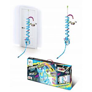 Maisto Cyber Racers, Play set - Vertikální dráha na dveře s autíčkem, výška cca 2m
