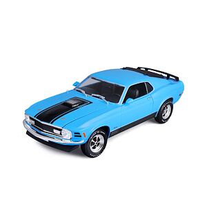 Maisto 1970 Ford Mustang Mach 1, modrá, 1:18