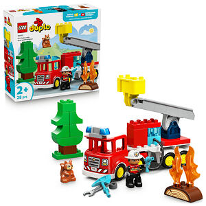 LEGO® DUPLO® 10473 Hasičské auto s hadicí a hasičem