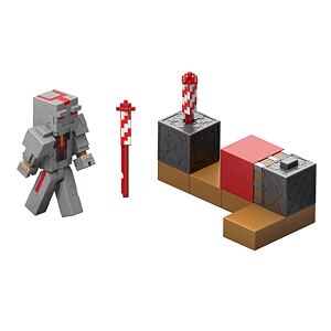 Mattel Minecraft Figurka s herní akcí 8 cm - Firework Launcher