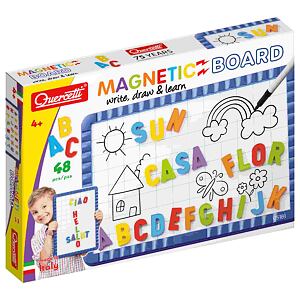 Quercetti Magnetická tabule s písmeny - 48 ks magnetů