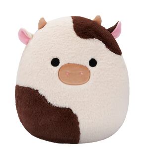 SQUISHMALLOWS Fuzzamallows Kráva - Ronnie, 30 cm