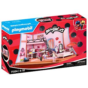 Playmobil Kouzelná Beruška a Černý kocour: Marinettino podkroví