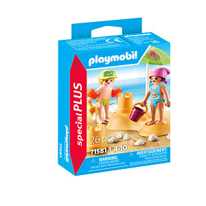 Playmobil Děti s hradem z písku
