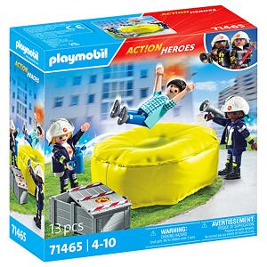 Playmobil Hasiči se vzduchovým polštářem