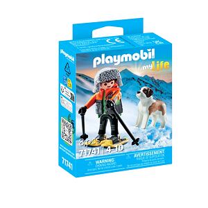 Playmobil Turista s bernardýnem