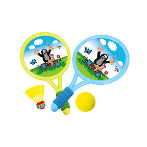 Wiky Plážový set - tenis, badminton Krtek