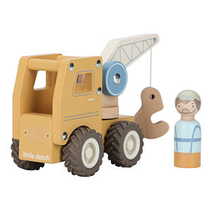 Little Dutch Autojeřáb dřevěný
