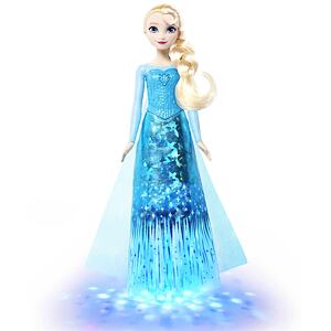 Mattel Frozen Anglicky Zpívající panenka Elsa se světly