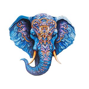 RECENTTOYS Dřevěné puzzle - Slon
