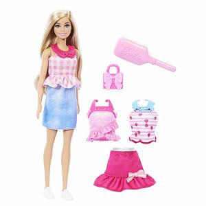 Mattel Barbie Style Panenka pro snadné oblékání blondýnka