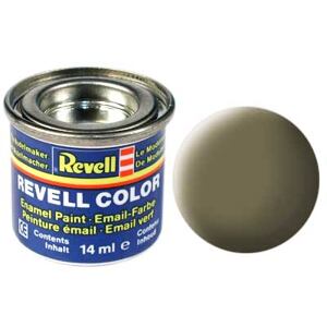 Revell Barva emailová - 32139: matná tmavě zelená (dark green mat)