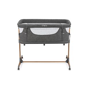 MoMi Postýlka SMART BED 4v1 šedá