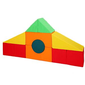 Moliplay Molitanová stavebnice bavlna, 11 dílů velikost L