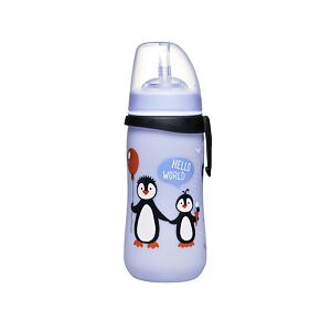 NIP Láhev Straw cup, 330 ml, kluk, s brčkem