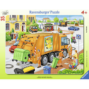 Ravensburger Odvoz odpadu Puzzle 35 dílků