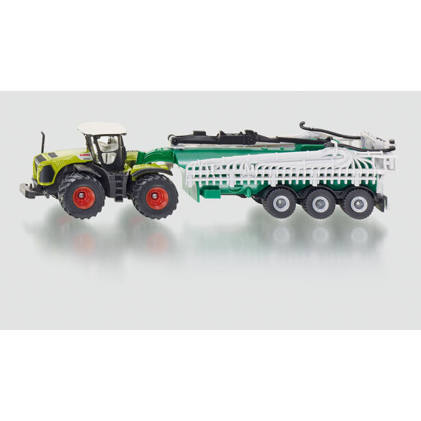 SIKU Farmer - Traktor Claas Xerion w cisternou, 1:87