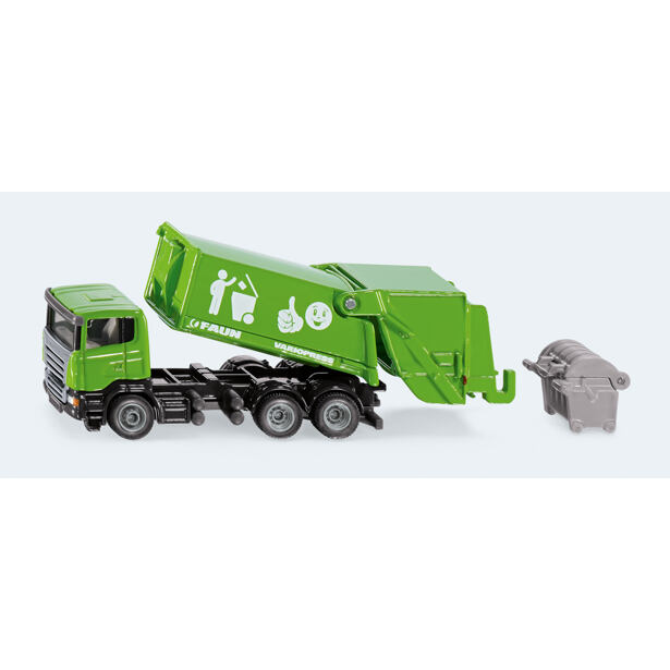 SIKU Super - Popelářské auto Scania