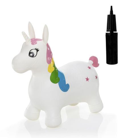 Zopa Hopsadlo Skippy - jednorožec bílý