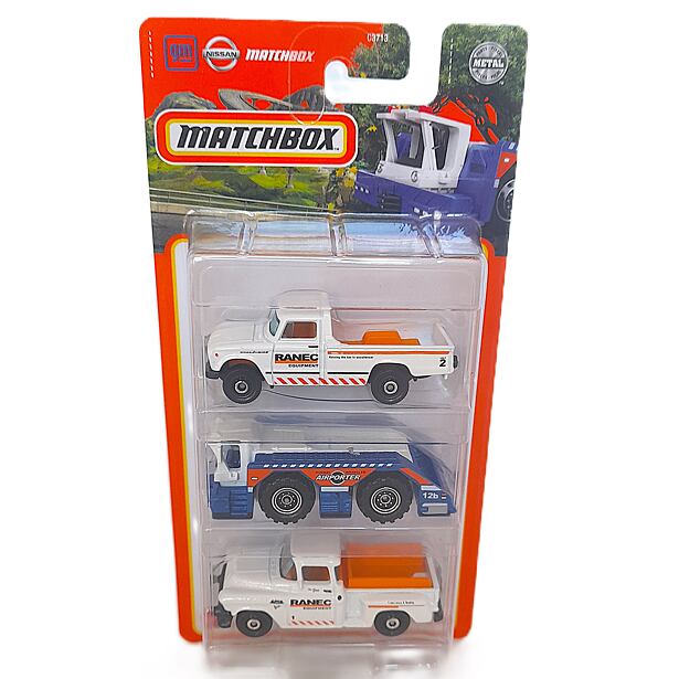Matchbox 3 ks Angličák, více druhů