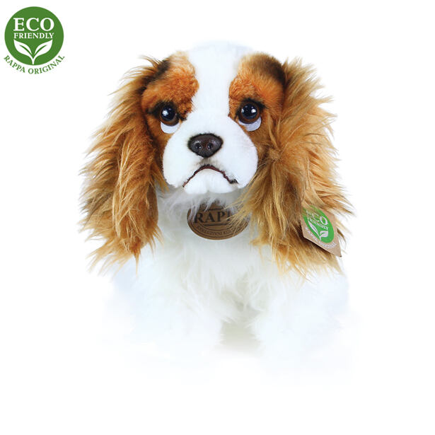 Rappa Plyšový pes king charles španěl 25 cm ECO-FRIENDLY