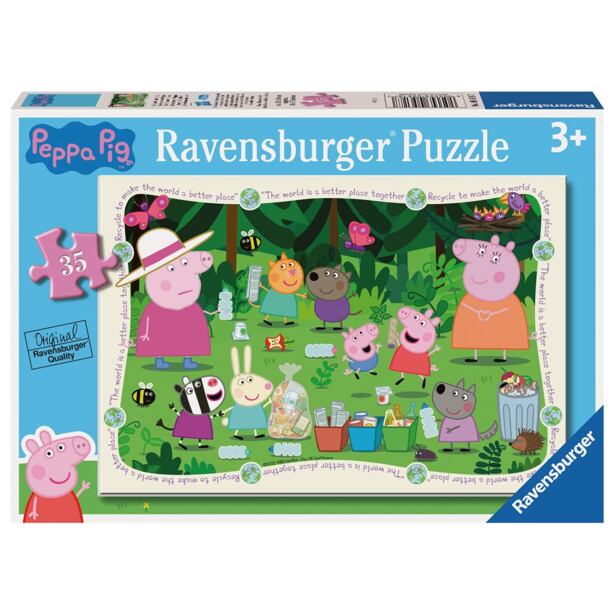 Ravensburger Prasátko Peppa Puzzle 35 dílků