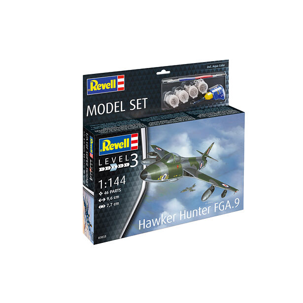 Revell ModelSet Letadlo 63833 - Hawker Hunter FGA.9 (1:72)