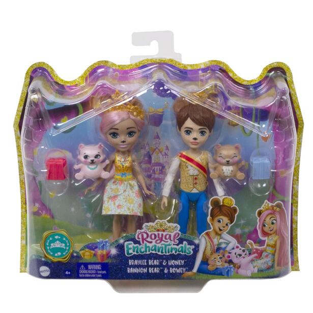 Mattel Enchantimals Kouzelné příběhy Medvídek
