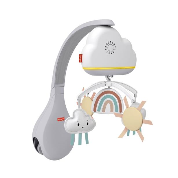 Fisher Price Kolotoč nad postýlku, Déšť s duhou