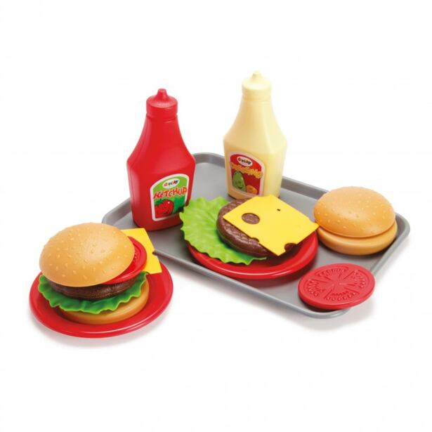 Dantoy Classic sada s tácem Burger 17ks