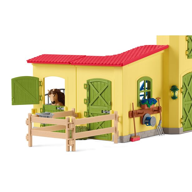 Schleich Box pro poníky s hřebcem islandského poníka