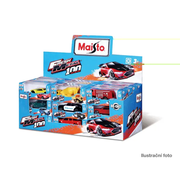 Maisto Display box 3" Transit, více druhů