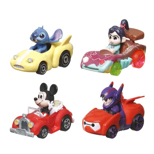 Mattel Hot Wheels Racerverse auto 4ks, více druhů