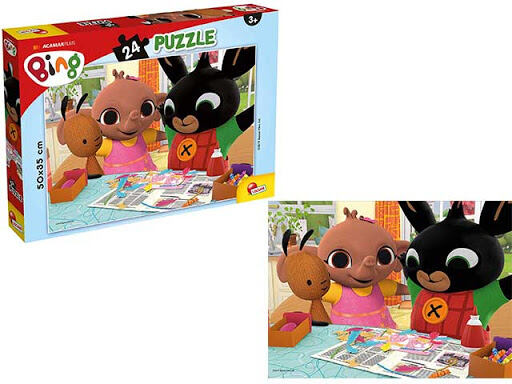 Lisciani Bing Hrajeme si Puzzle 24 dílků