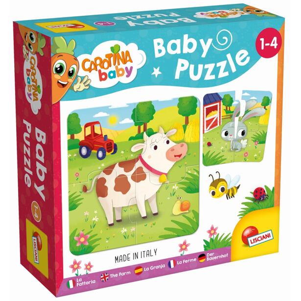 Lisciani Carotina Baby Puzzle - Farma