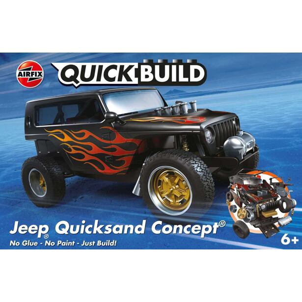 Airfix Quick Build Auto Jeep 'Quicksand' Concept