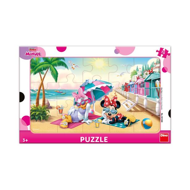 Dino Minnie: Oslava Puzzle 15 dílků