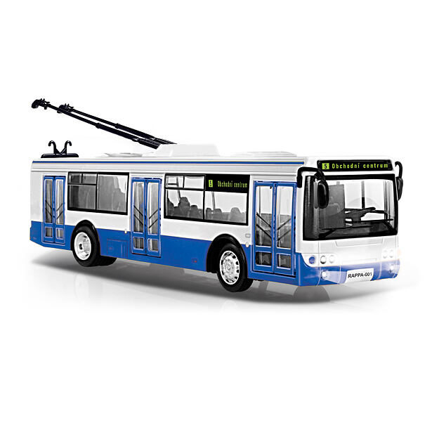 Rappa Trolejbus hlásí zastávky česky 28 cm