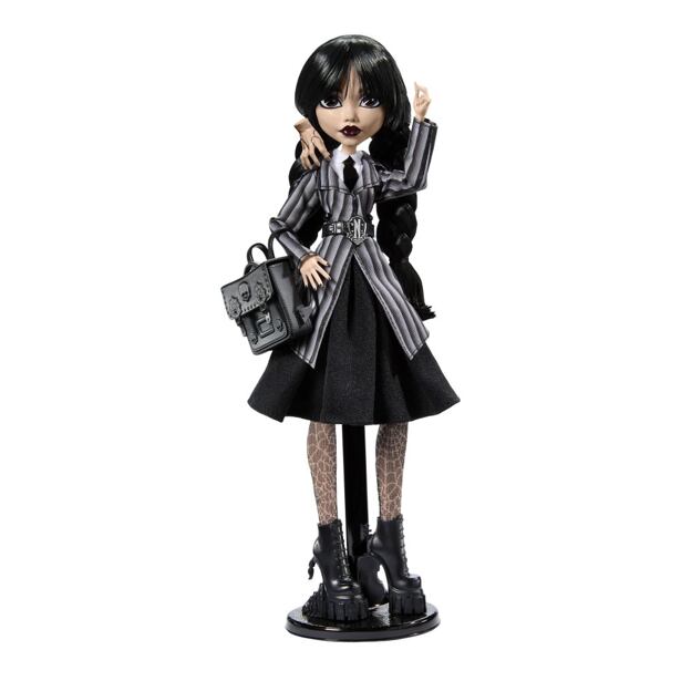 Mattel Monster High X Wednesday Addams ve školní uniformě