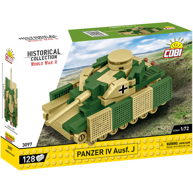 Cobi Tank II WW Panzer IV Ausf J, 1:72
