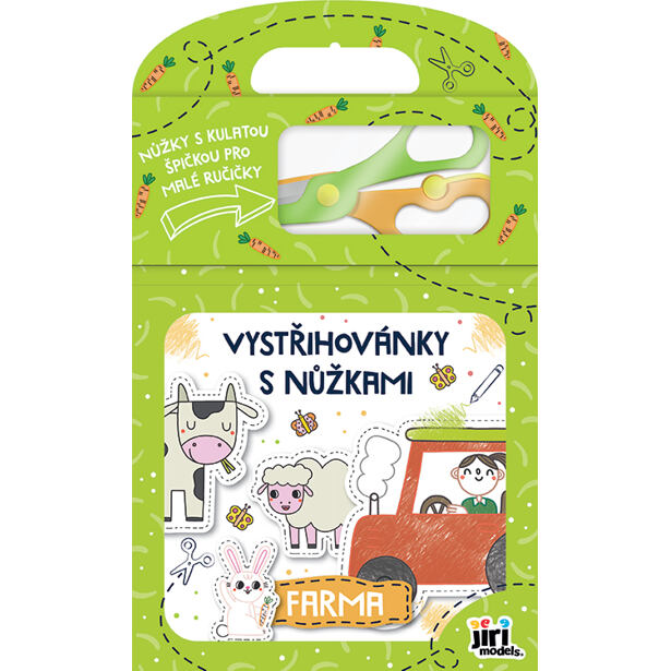 Jiri Models Vystřihovánky s nůžkami Farma