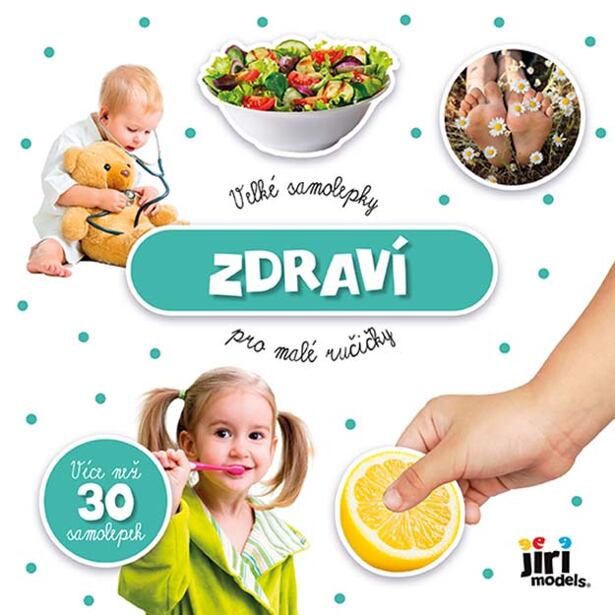 Jiri Models Velké samolepky pro malé ručičky Zdraví