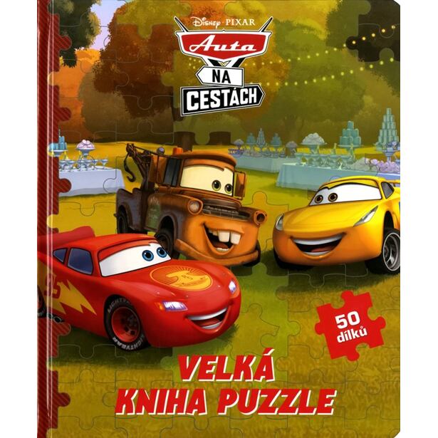 Pemic Auta Velká kniha puzzle