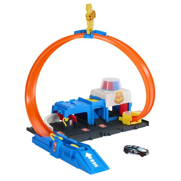 Mattel Hot Wheels City Super policejní stanice
