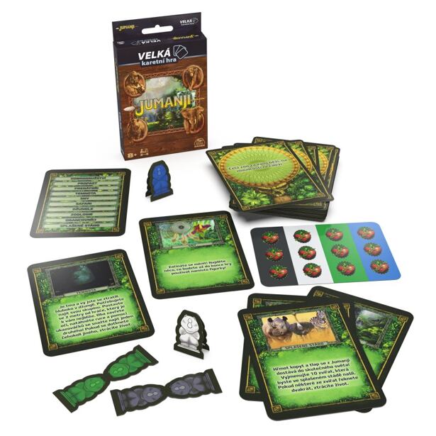 Spin Master Games Jumanji karetní verze CZ