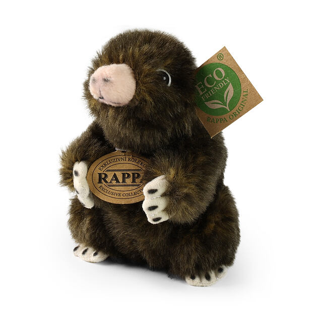 Rappa Plyšový krtek 15 cm ECO-FRIENDLY