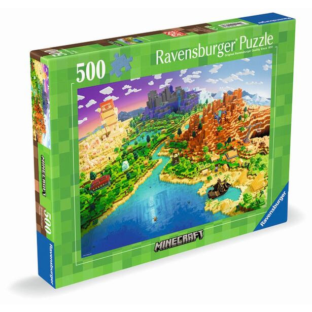 Ravensburger Minecraft Puzzle 500 dílků