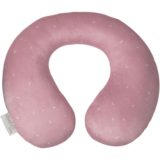 Asalvo Cestovní polštář do auta pink