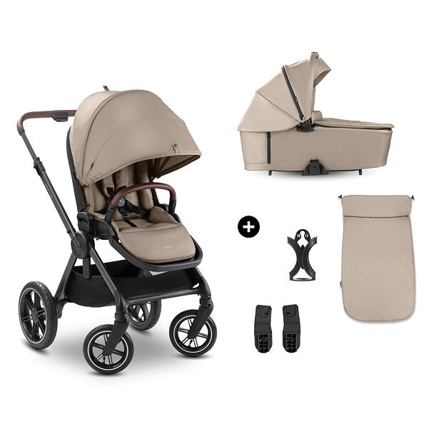 Hauck Kombinovaný kočárek Comfort N Care Air 2v1 mocha